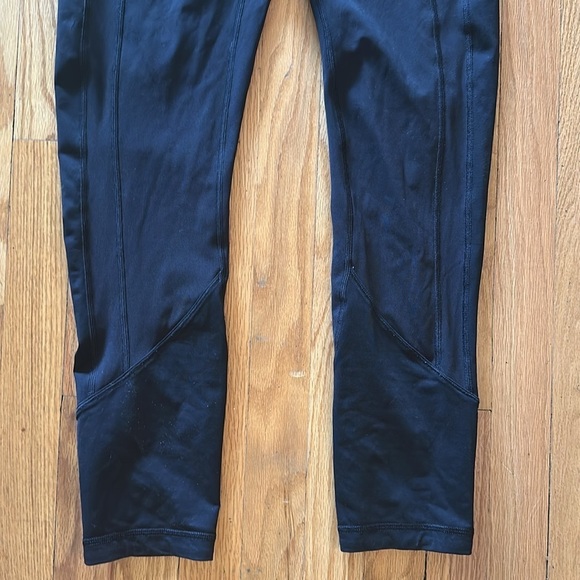 Lululemon sz 8 All The Right Places Crop II 23" Black great pre owned cond - Picture 4 of 15
